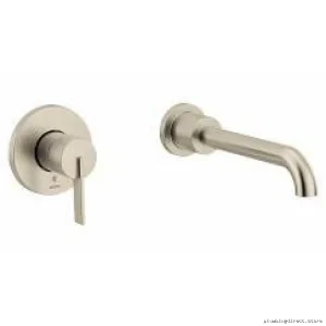 Moen Modern 1-Handle Wall Mount Tub Filler Trim – Brushed Nickel
