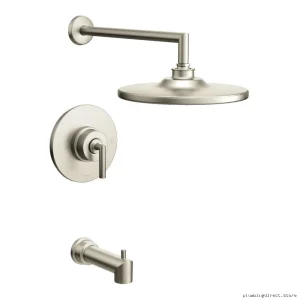 Moen Brushed Nickel Shower Trim Kit with Posi-Temp Valve TS22003BN