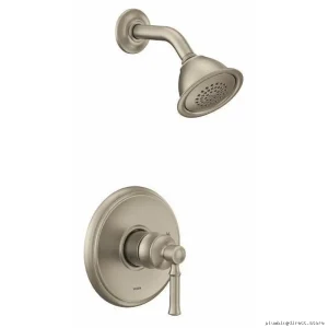 Moen Brushed Nickel Shower Trim Kit - Dartmoor M-Core 2 Series UT2182EPBN