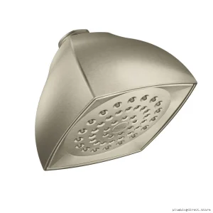 Water-Saving Eco-Performance Showerhead - Brushed Nickel Finish Moen