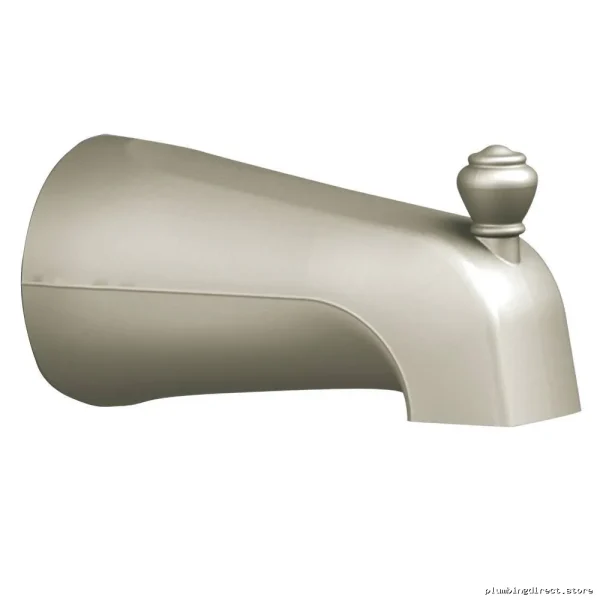 Brushed Nickel Tub & Shower Diverter Spout - Moen