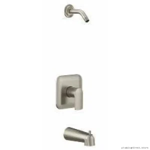 Moen Brushed Nickel Tub Shower Trim Kit UT2813NHBN - No Shower Head