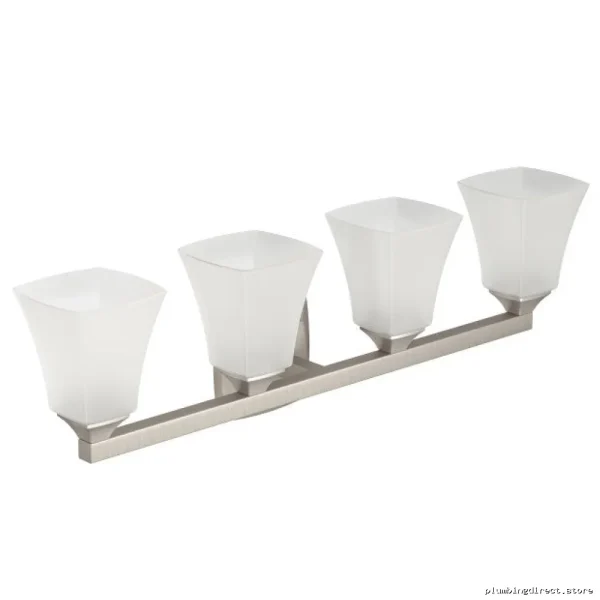 Moen YB5164BN Brushed Nickel 4-Globe Wall Sconce Lighting Fixture