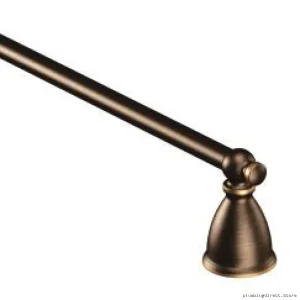 Moen Caldwell 18-Inch Bronze Towel Bar Y3118BRB - Mediterranean Finish