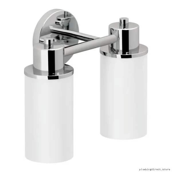 Chrome 2-Globe Modern Wall Sconce by Moen DN0762CH - Image 2