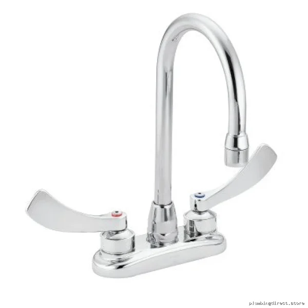 Moen Chrome 2-Handle Bar Faucet M-Dura Series for Kitchen Sink 8279SMF12