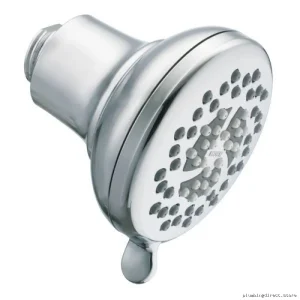 Moen Chrome 21333K 3-Function Adjustable Shower Head for Enhanced Bathing