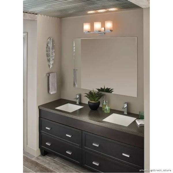 Moen Chrome 3-Light 90 Degree Wall Sconce YB8863CH - Image 3