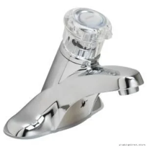 Chrome Adler Centerset Bathroom Faucet - WS84500 Moen High-Flow with Easy Installation
