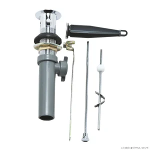 Moen Chrome Bathroom Sink Drain Kit - Easy Install, Leak-Proof 96497