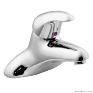 Moen Chrome Centerset Bathroom Faucet - Durable M-Dura Design 8413F12