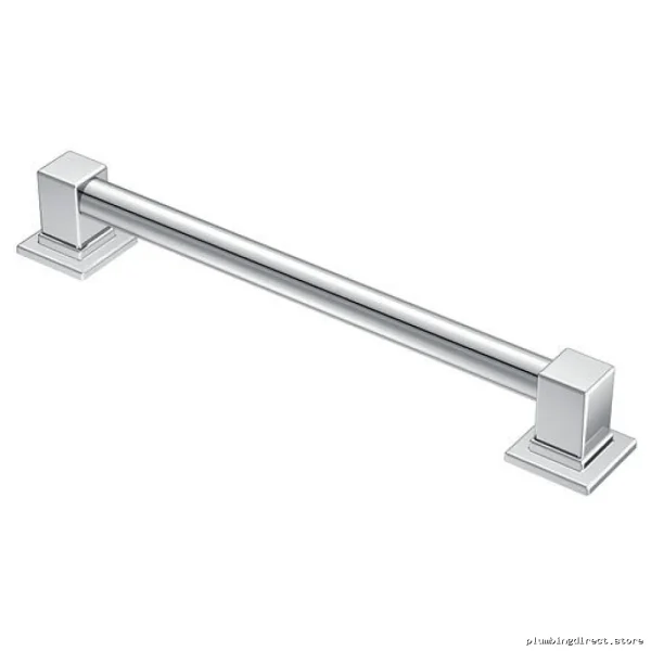 Moen Chrome Corner Bathroom Safety Rail 42 Inch