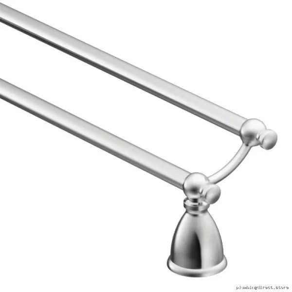 Moen Caldwell Chrome 24-Inch Double Bathroom Towel Bar Y3122CH
