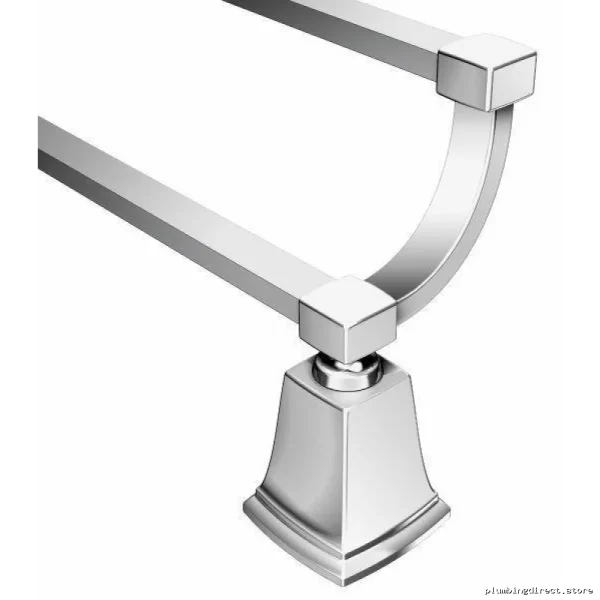 Moen Chrome Double Towel Rod - Boardwalk 24 Model Y3222CH