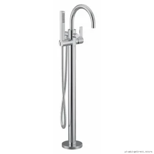 Moen Model #615 Chrome Freestanding Tub Filler Trim – Modern Bathroom Faucet Kit