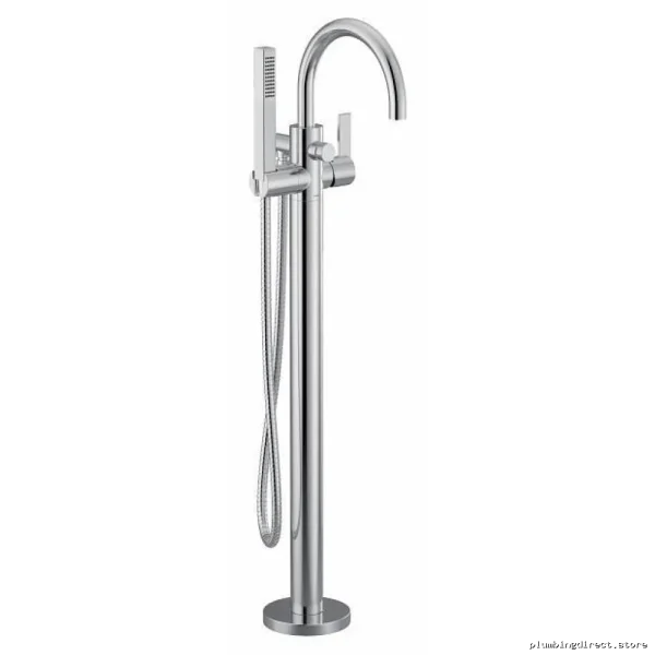 Moen Model #615 Chrome Freestanding Tub Filler Trim – Modern Bathroom Faucet Kit
