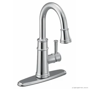 Moen Chrome Pull-Down Kitchen Faucet 6260 by Belfield