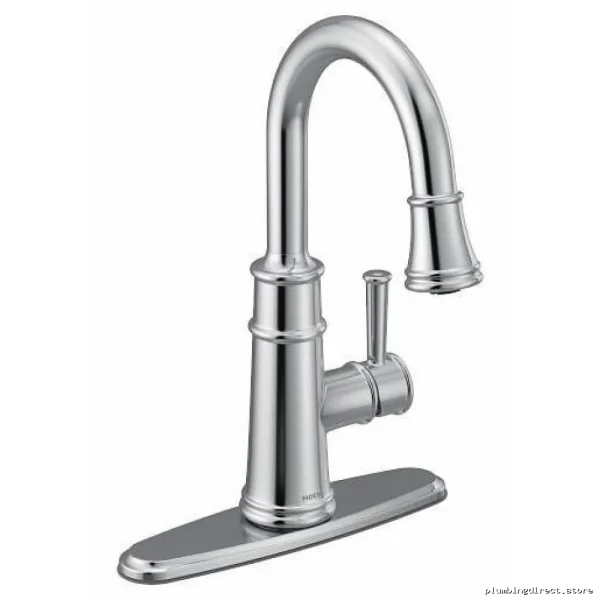 Moen Chrome Pull-Down Kitchen Faucet 6260 by Belfield