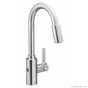 Moen Chrome Pull-Down Kitchen Faucet with MotionSense Wave Technology