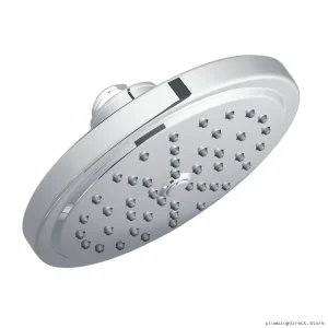 Moen Chrome Rainfall Shower Head - Eco-Friendly High-Flow Performance