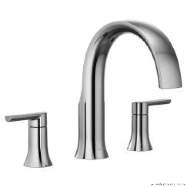 Moen Chrome Roman Tub Faucet Trim TS983 - Elegant Bath Fixture