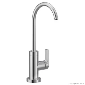 Moen Chrome S5550 Modern Beverage Faucet for Instant Refreshment