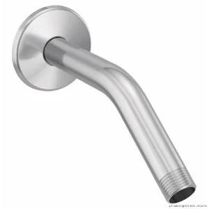 Moen Chrome Shower Arm with Flange S134 - Easy Install Bath Fixture