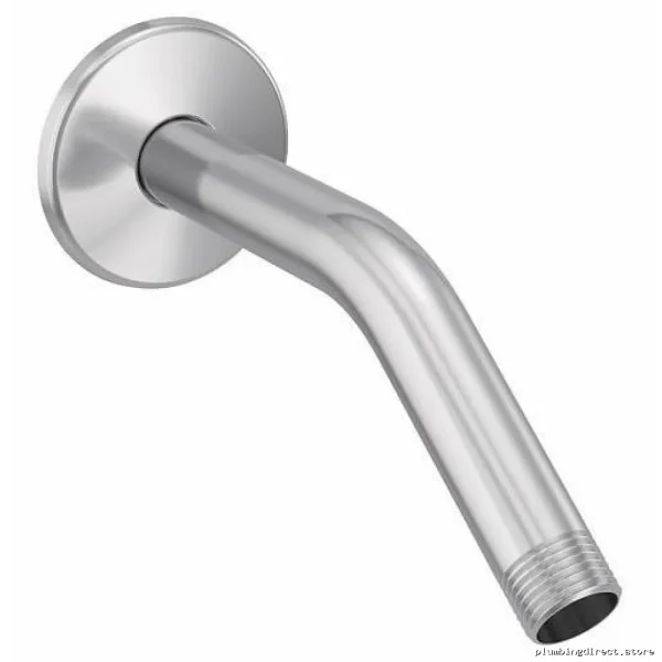 Moen Chrome Shower Arm with Flange S134 - Easy Install Bath Fixture