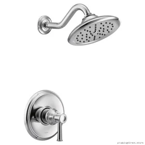 Chrome Belfield M-Core 3 Series Modern Shower Trim UT3312 by Moen