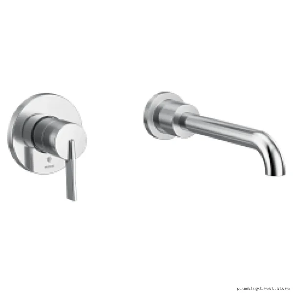 Chrome Single Handle Wall-Mount Bath Faucet Trim Kit - Moen