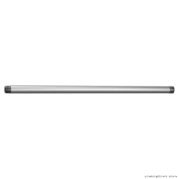 Moen Chrome Straight Shower Arm Kit - 18-Inch Replacement Part #