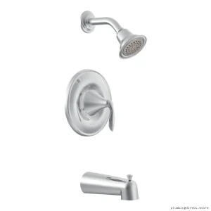 Moen Chrome Tub Shower Trim with Posi-Temp Eco-Performance Valve