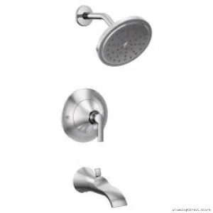 Chrome Tub & Shower Trim with Posi-Temp Tech - Moen TS-