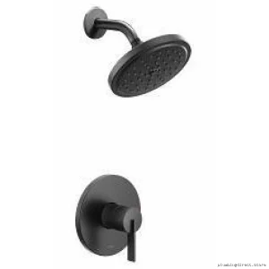 Moen Cia M-Core 2 Contemporary Matte Black Shower Trim UT