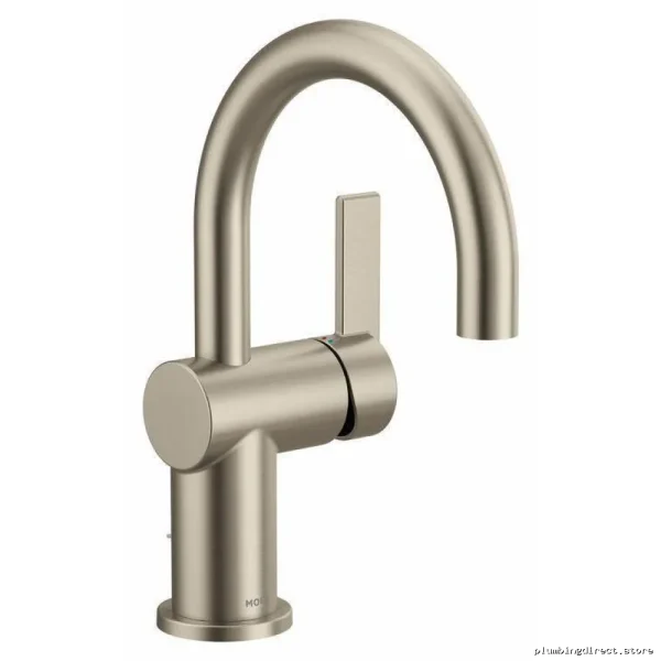 Modern Moen Cia Single Hole Brushed Nickel Faucet