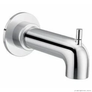 Moen Cia Tub Spout with Shower Diverter - Chrome Finish (Model 3346) Modern Design