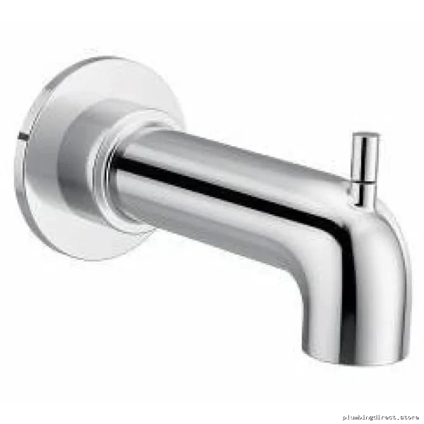 Moen Cia Tub Spout with Shower Diverter - Chrome Finish (Model 3346) Modern Design