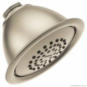 Moen Single-Function Classic Shower Head in Brushed Nickel