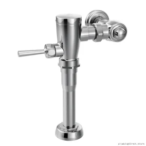 Durable Manual Urinal Flush Valve in Chrome - Commercial-Grade 8314M10 Moen