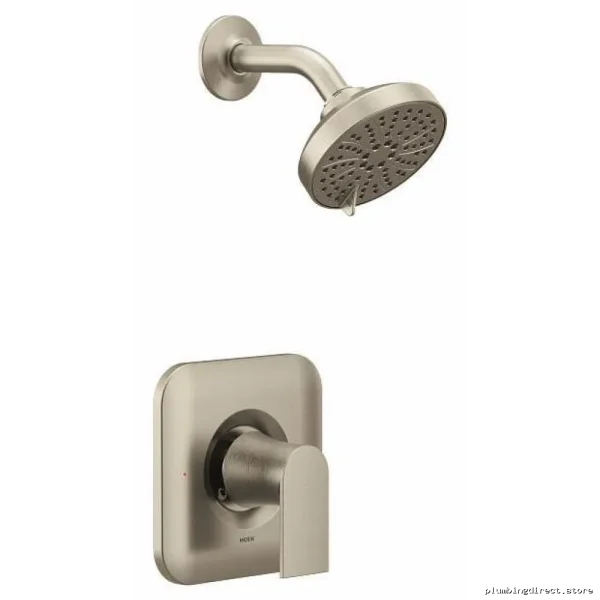 Brushed Nickel Genta LX Posi-Temp Shower Ceiling Trim - Moen Compatible T2472EPBN