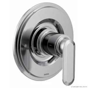 Moen Compatible Chromed Adjustable Temperature Control Valve Trims