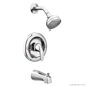 Adler L82839 Thermostatic Tub & Shower Faucet in Chrome - Moen Compatible