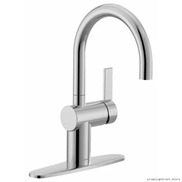 Moen Contemporary Kitchen Faucets with Sleek Chromed Surface - Image 2