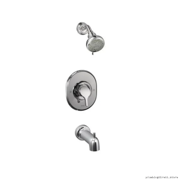 Moen Danika Temperature-Control Chrome Tub & Shower Faucet