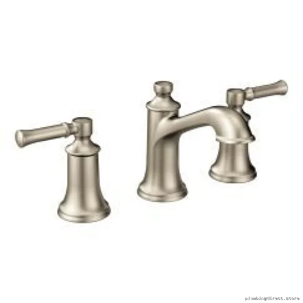 Moen Dartmoor Widespread Bathroom Faucet in Brushed Nickel - T6805BN