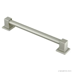 Stainless Steel 90 Degree 36 Inch ADA-Compliant Designer Grab Bar - Brushed Nickel YG8836BN Moen