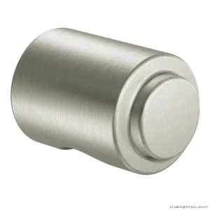 Modern Brushed Nickel Drawer Pull - Durable Iso Knob DN0705BN by Moen