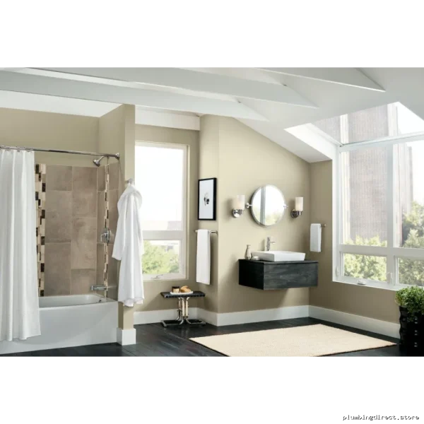 Moen DN0761BL Iso 1-Globe Modern Matte Black Wall Sconce - Image 3