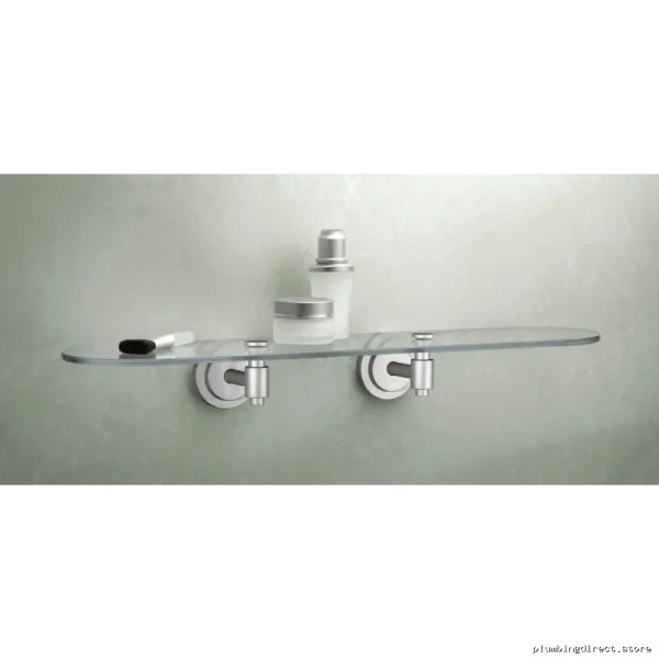 Moen DN0790BN Brushed Nickel Glass Shelf - Image 2
