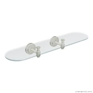 Moen DN0790BN Brushed Nickel Glass Shelf